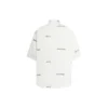 T-shirt à manches courtes avec logo sur toute la surface « White Black » 681702TOL659040