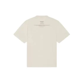 T-shirt à manches courtes Balenciaga FW21 imprimé « Alphabet » pour homme, beige 651795TJV909054 T-shirt à manches courtes Balenciaga FW21 imprimé « Alphabet » pour homme, beige 651795TJV909054