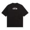 T-shirt à manches courtes Balenciaga pour homme avec imprimé alphabétique, noir 620969TIV741070