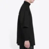 T-shirt à manches courtes Balenciaga pour homme avec imprimé alphabétique, noir 620969TIV741070