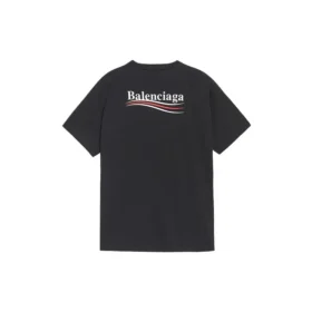T-shirt à manches courtes Balenciaga pour homme avec imprimé alphabétique, noir 641675TIV521070 T-shirt à manches courtes Balenciaga pour homme avec imprimé alphabétique, noir 641675TIV521070