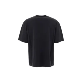 T-shirt à manches courtes Balenciaga pour homme avec logo BB circulaire, noir 641614TJV761000 T-shirt à manches courtes Balenciaga pour homme avec logo BB circulaire, noir 641614TJV761000