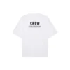 T-shirt à manches courtes Balenciaga pour homme, imprimé « Alphabet », blanc 620969TIV749040