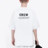 T-shirt à manches courtes Balenciaga pour homme, imprimé « Alphabet », blanc 620969TIV749040