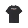 T-shirt à manches courtes Balenciaga pour homme, imprimé, noir 570803TAV441000