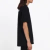 T-shirt à manches courtes Balenciaga pour homme, imprimé, noir 570803TAV441000