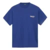 T-shirt à manches courtes Balenciaga pour homme, imprimé « Political Campaign », bleu roi 508203TAV444540