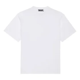 T-shirt à manches courtes Balenciaga pour homme, motif « Smiling Face », blanc 651795TKV769140