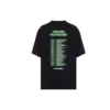 T-shirt à manches courtes Balenciaga Speedhunters Band pour homme, noir 556133TCV381000