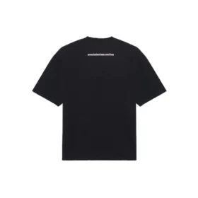 T-shirt à manches courtes Balenciaga SS21 Love pour homme, noir, 612966TJVL51070