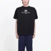 T-shirt à manches courtes Balenciaga SS21 pour homme, motif « B Alphabet », noir 570803TFV761000