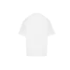 T-shirt à manches courtes blanc avec impression alphabétique du logo Crown 594599TGV489000
