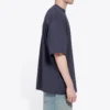 T-shirt à manches courtes bleu marine pour homme Balenciaga, version « Political Campaign » imprimée 570803TAV444128