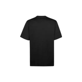 T-shirt à manches courtes en maille avec logo Balenciaga pour homme, noir 556150TYK281000 T-shirt à manches courtes en maille avec logo Balenciaga pour homme, noir 556150TYK281000