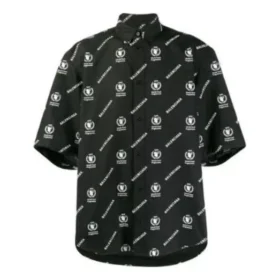 T-shirt à manches courtes et dos carré Balenciaga x WFP « Black White » 602026TIL251070
