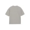 T-shirt à manches courtes gris pour homme Balenciaga avec logo BB imprimé 544271TCV251300