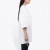T-shirt à manches courtes imprimé Balenciaga pour homme, blanc 620941TIV749040