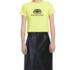 T-shirt à manches courtes imprimé BB Jaune 583224TFV657072