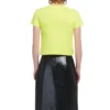 T-shirt à manches courtes imprimé BB Jaune 583224TFV657072