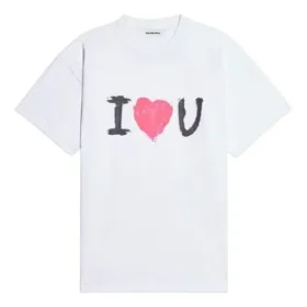 T-shirt à manches courtes imprimé, blanc 612965TJVL59040