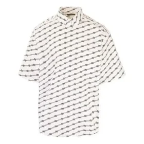 T-shirt à manches courtes « Licence », coupe large « Blanc » 626938TILS79040