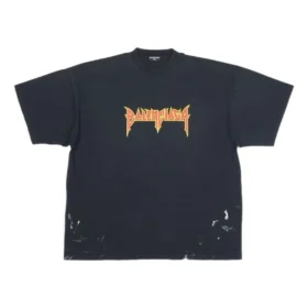 T-shirt à manches courtes Metallica, coupe oversize « Black Orange » 694576TMV880105 T-shirt à manches courtes Metallica, coupe oversize « Black Orange » 694576TMV880105