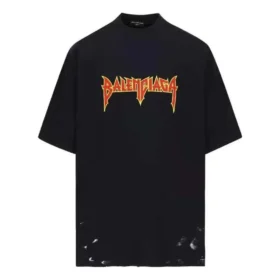 T-shirt à manches courtes Metallica, coupe oversize « Black Orange » 694576TMV881055
