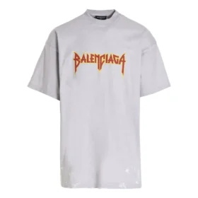 T-shirt à manches courtes Metallica, coupe oversize « White Orange » 694576TMV880901 T-shirt à manches courtes Metallica, coupe oversize « White Orange » 694576TMV880901