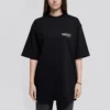 T-shirt à manches courtes noir « Political Campaign » (version grand format) 620941TIV521070