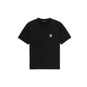 T-shirt à manches courtes noir pour homme Balenciaga avec logo imprimé 594579THV631000