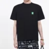 T-shirt à manches courtes noir pour homme Balenciaga avec logo imprimé 594579THV631000