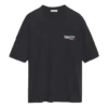 T-shirt à manches courtes « Political Campaign » noir 570791TAV441000