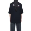T-shirt à manches courtes « Political Campaign » noir 570791TAV441000