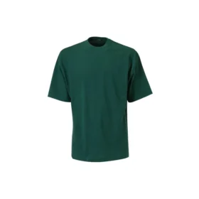 T-shirt à manches courtes pour homme Balenciaga avec logo imprimé, vert 570805THV803230
