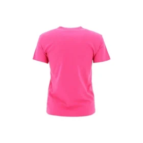 T-shirt à manches courtes rose avec petit logo rétro 570796TBV435630 T-shirt à manches courtes rose avec petit logo rétro 570796TBV435630