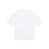 T-shirt à manches courtes rétro avec logo imprimé « White » 612965TIV479000
