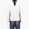 T-shirt à manches courtes rétro avec logo imprimé « White » 612965TIV479000