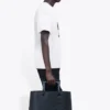 T-shirt à manches courtes rétro Balenciaga pour homme avec logo imprimé « Band Portrait », blanc 612966TIV479000