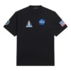 T-shirt à manches courtes rétro « Space » issu de la collaboration Balenciaga x NASA « Noir » 651795TKVD71070