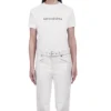 T-shirt à manches courtes Symbolic, coupe ajustée, blanc 612964TIV509040