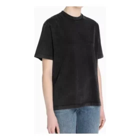 T-shirt à manches courtes unisexe gris avec logo alphabétique imprimé 594599THV851140 T-shirt à manches courtes unisexe gris avec logo alphabétique imprimé 594599THV851140