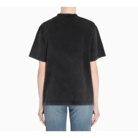 T-shirt à manches courtes unisexe gris avec logo alphabétique imprimé 594599THV851140 T-shirt à manches courtes unisexe gris avec logo alphabétique imprimé 594599THV851140