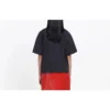 T-shirt à manches courtes unisexe noir avec logo imprimé 583098TFV598465
