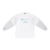 T-shirt à manches doubles Balenciaga x WFP « White » 698089TMVL29086
