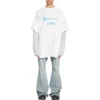 T-shirt à manches doubles Balenciaga x WFP « White » 698089TMVL29086