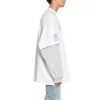 T-shirt à manches doubles Balenciaga x WFP « White » 698089TMVL29086