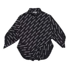 T-shirt à manches longues avec logo « Black » 671663TLLJ11070