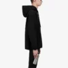 T-shirt à manches longues Balenciaga FW21 pour homme avec logo imprimé, noir 600583TIV841070