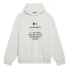 T-shirt à manches longues Balenciaga FW21 pour homme « Hi My Name Is » à motif alphabétique, blanc, 651799TKVF29081