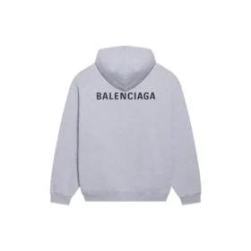 T-shirt à manches longues Balenciaga FW21 pour homme, imprimé logo, gris 600583TIV841167